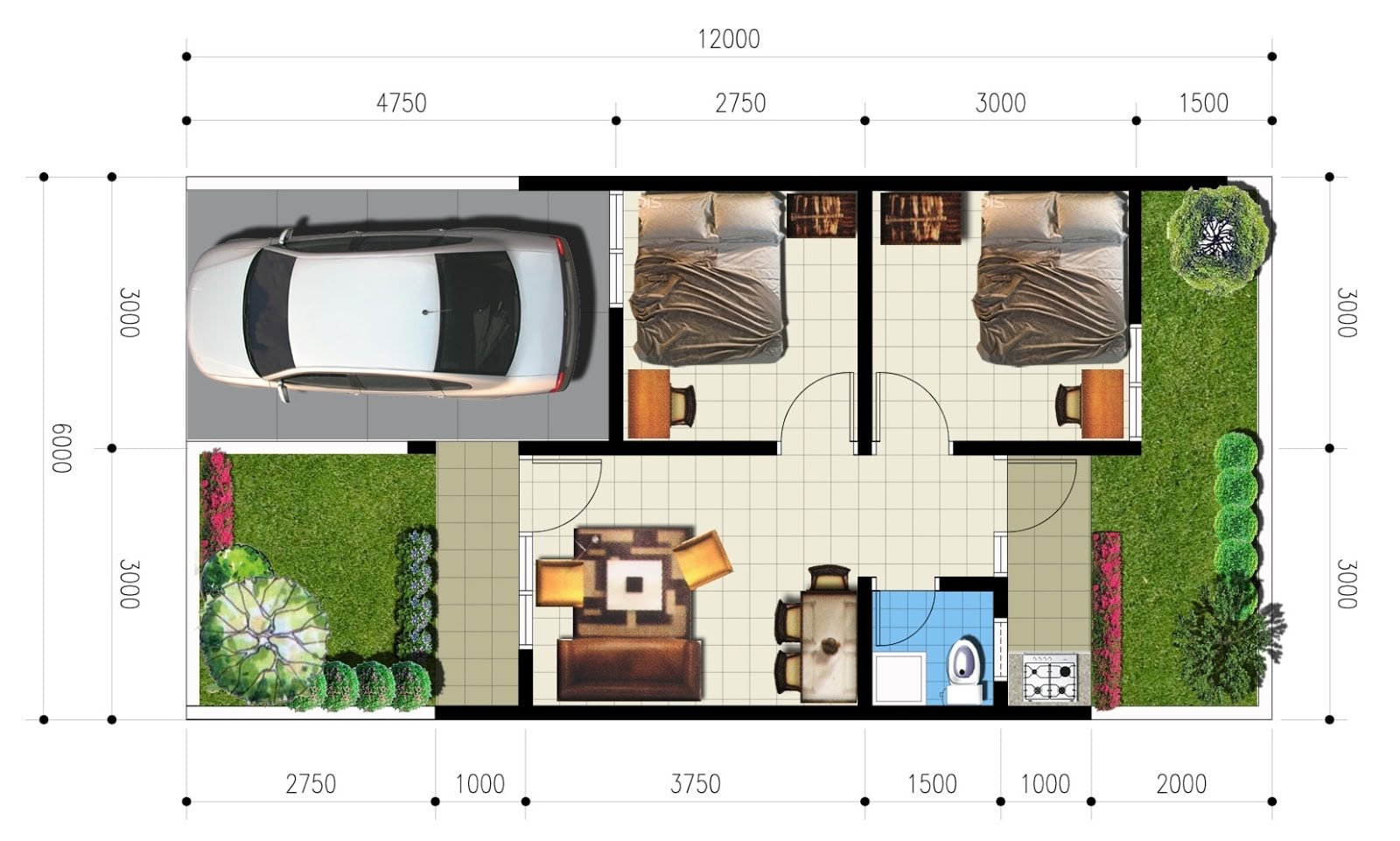 Anggun 21 Gambar Rumah Ukuran 6x6 75 Renovasi Desain Rumah Gaya Ide Interior dengan 21 Gambar Rumah Ukuran 6x6