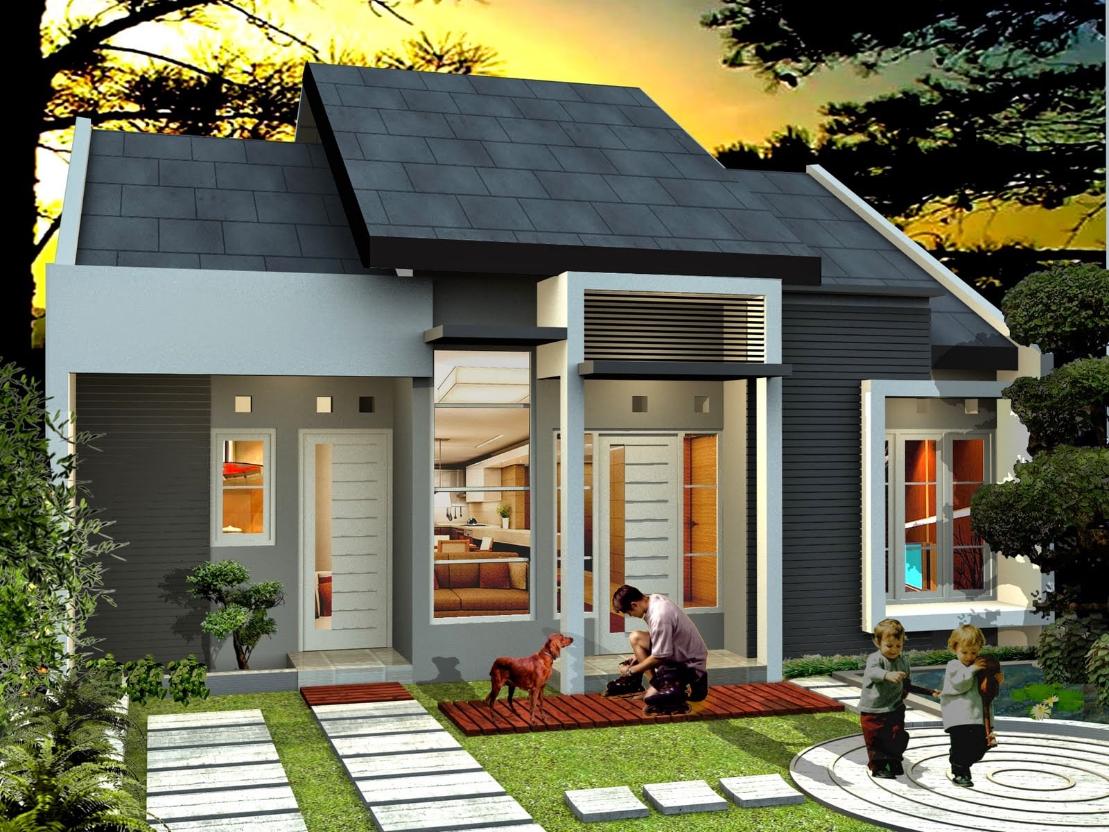 Bagus 21 Gambar Rumah Minimalis 8x10 92 Dalam Desain Interior Untuk Renovasi Rumah oleh 21 Gambar Rumah Minimalis 8x10