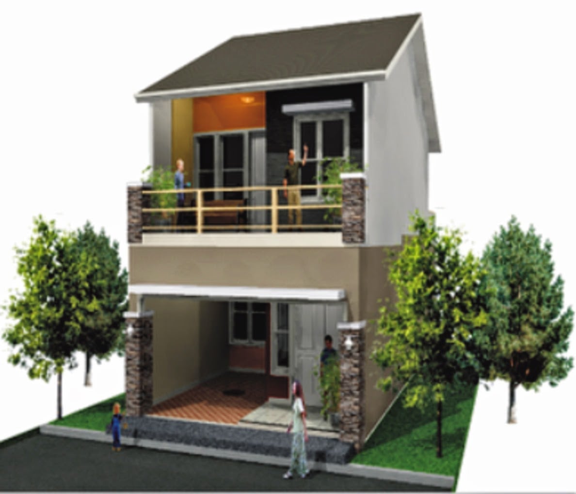 Desain Rumah Minimalis Ukuran 7 X 9 2020 Rumah Minimalis Modern