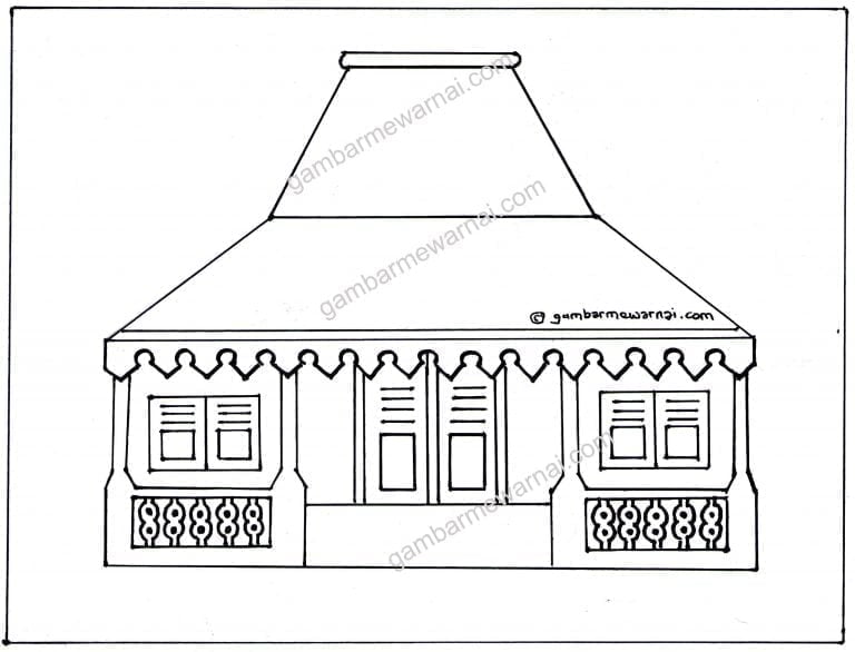 Cemerlang 21 Gambar Rumah Adat Jakarta 58 Dalam Inspirasi Untuk