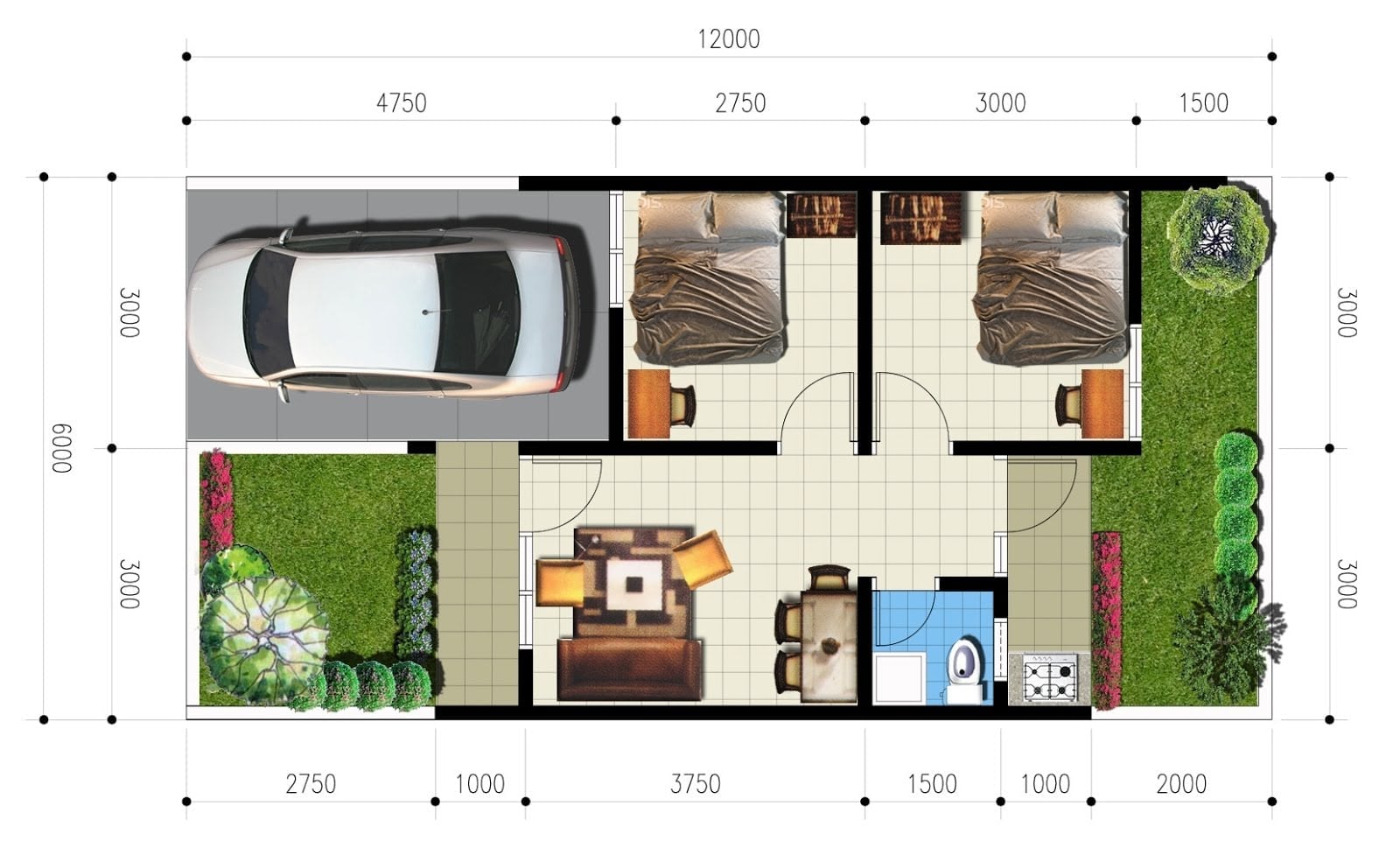 Cemerlang 21 Gambar Rumah Sederhana 2 Kamar 38 Untuk Inspirasi Ide Desain Interior Rumah oleh 21 Gambar Rumah Sederhana 2 Kamar