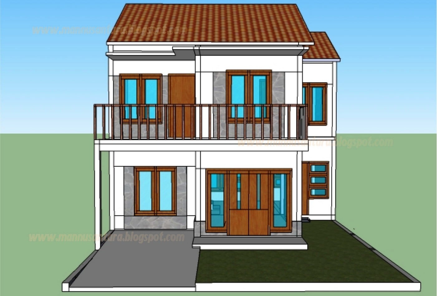 Imut 21 Gambar Rumah Sederhana 2 Lantai Tampak Depan 42 Dalam Ide Desain Rumah dengan 21 Gambar Rumah Sederhana 2 Lantai Tampak Depan