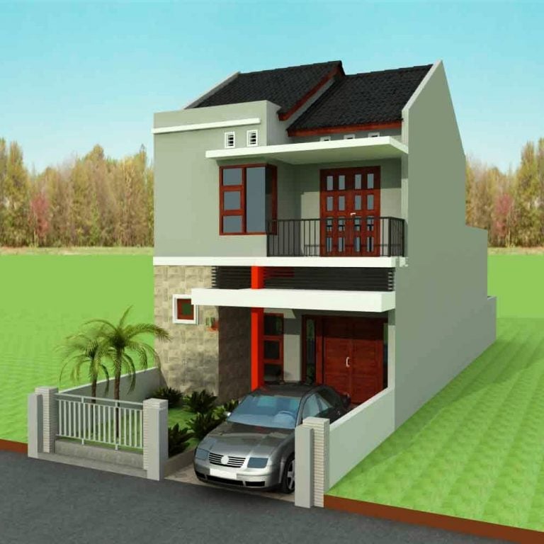 Indah 21 Gambar Rumah  Minimalis 5x12 76 Dalam  Ide Renovasi 