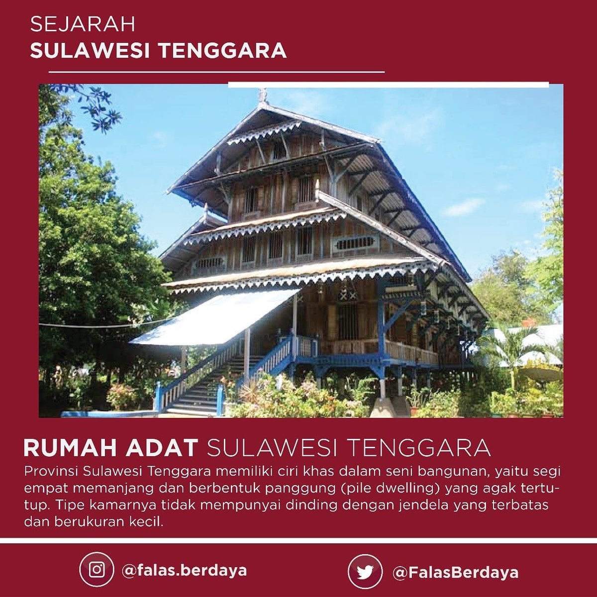 Kreatif 21 Gambar Rumah Adat Sulawesi Tenggara 74 Menciptakan Ide Dekorasi Rumah oleh 21 Gambar Rumah Adat Sulawesi Tenggara