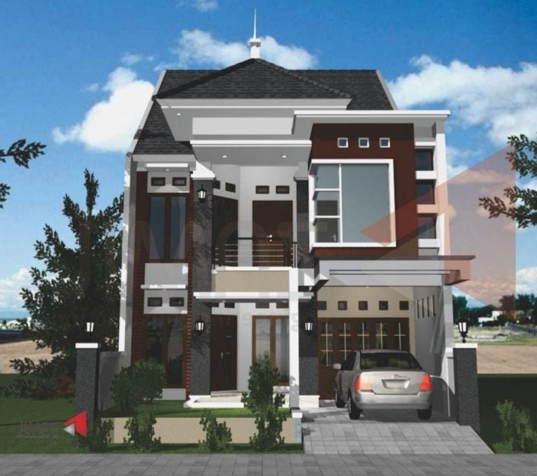 Luar biasa 21 Gambar Rumah Minimalis Modern 2 Lantai Tampak Depan 52