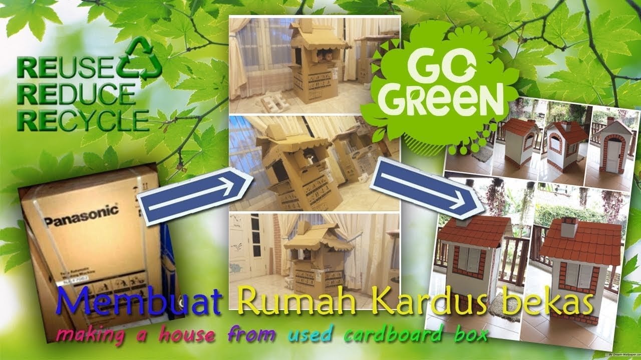 21 Gambar Rumah Rumahan Dari Kardus