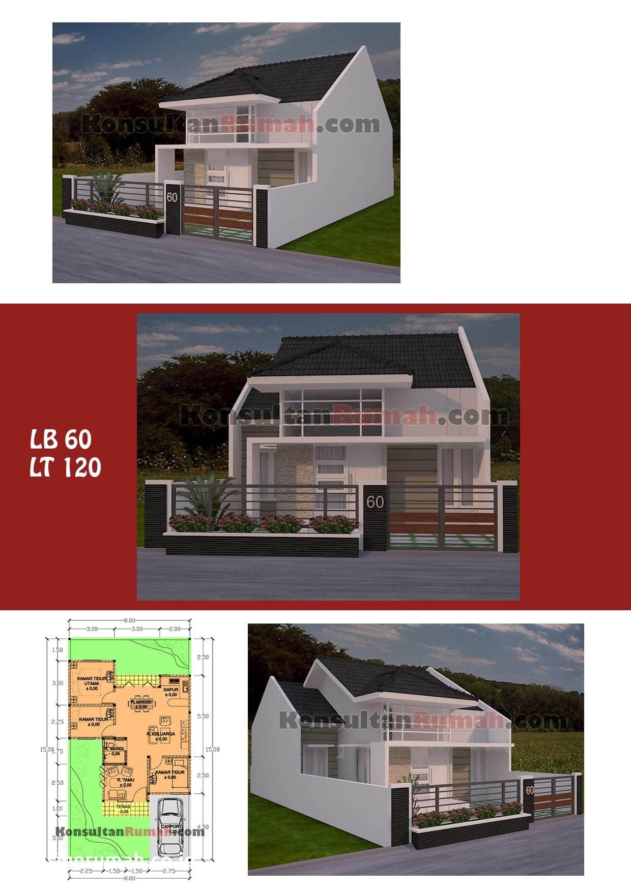 Menawan 21 Gambar Rumah Minimalis 3 Kamar 1 Lantai 50 Di Inspirasi Ide Desain Interior Rumah oleh 21 Gambar Rumah Minimalis 3 Kamar 1 Lantai