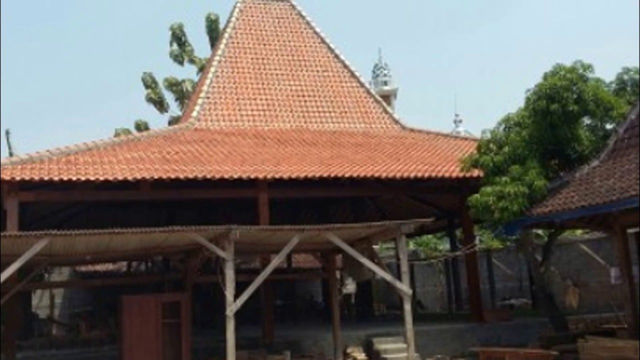 Modern 21 Gambar Rumah  Joglo  Kartun 95 Dekorasi  Rumah  