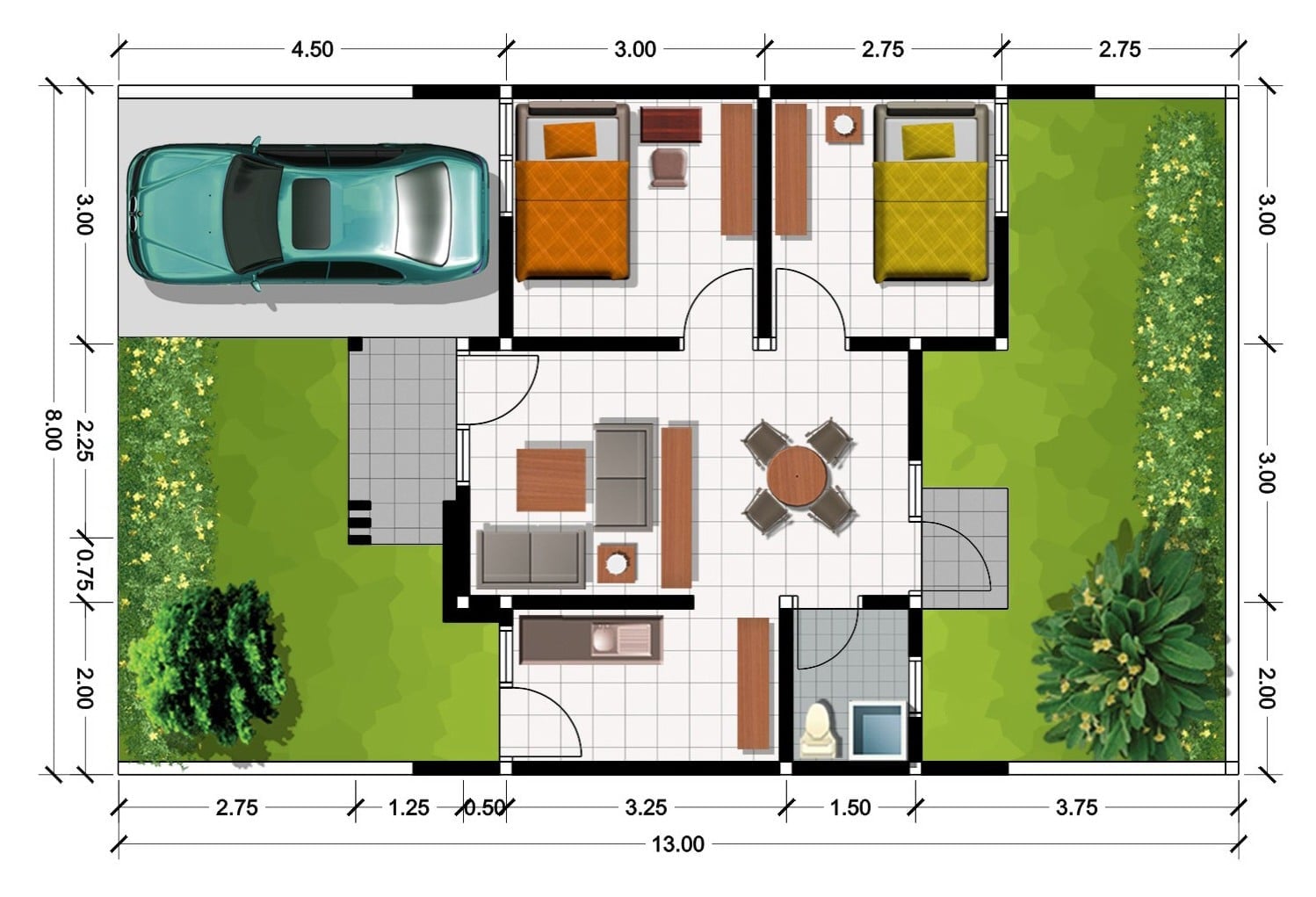 Mudah 21 Gambar Rumah Minimalis Ukuran 7x12 18 Di Merancang Inspirasi Rumah dengan 21 Gambar Rumah Minimalis Ukuran 7x12