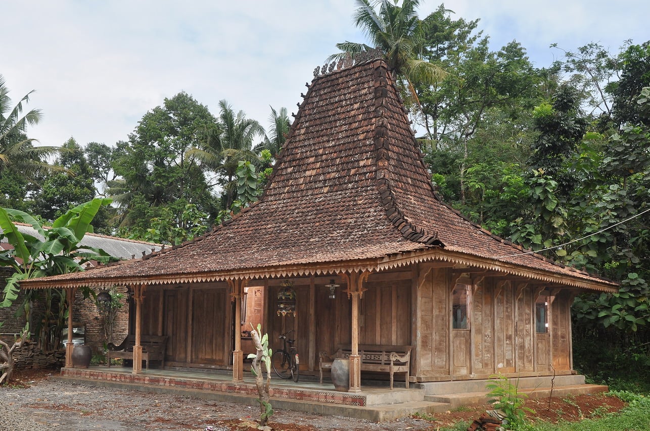 21 Gambar Rumah Joglo Mangkurat