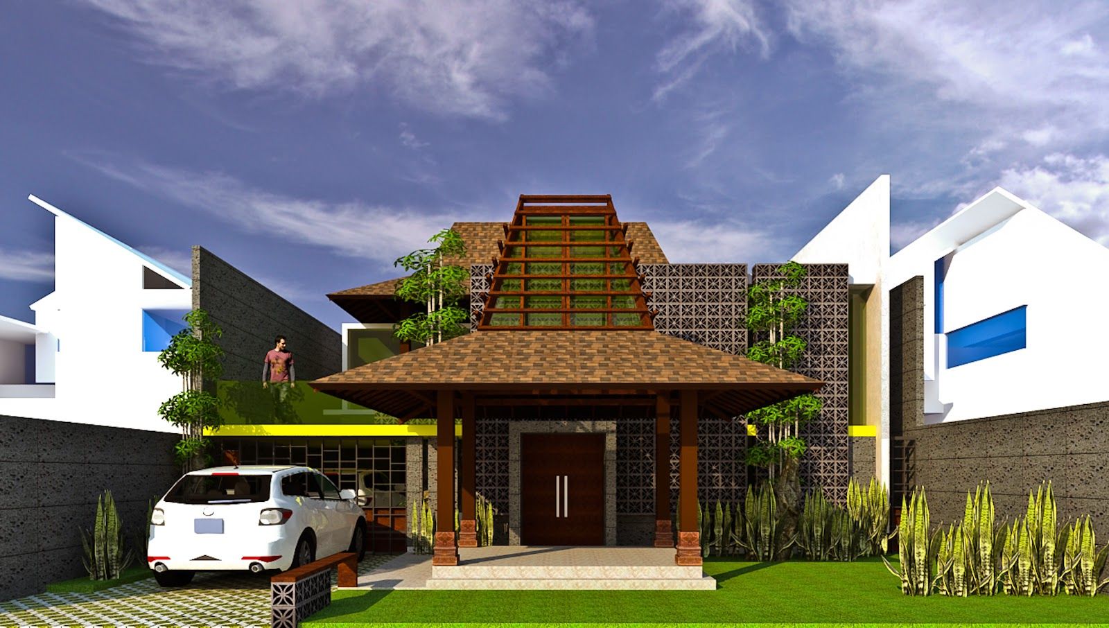 Sederhana 21 Gambar Gambar Rumah Joglo 96 Dengan Tambahan Ide Desain Interior Rumah untuk 21 Gambar Gambar Rumah Joglo