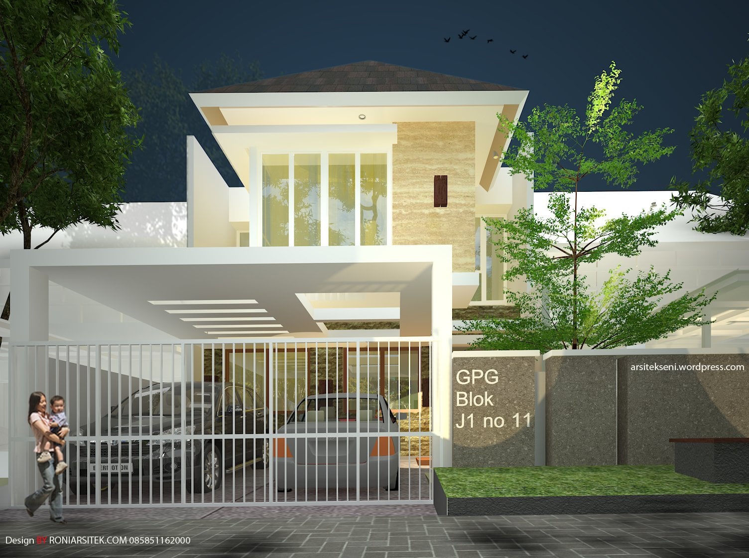 Gambar Rumah Modern Yang Sederhana Di Bogor