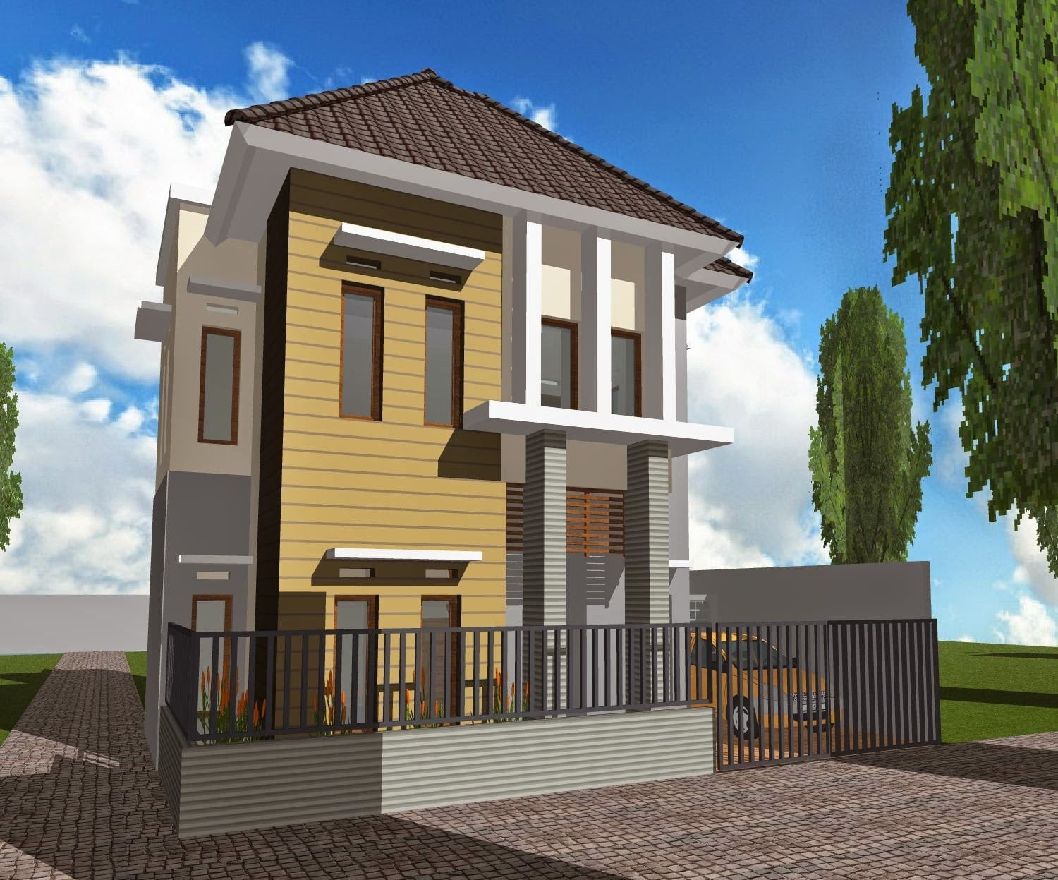 Sederhana 21 Gambar Rumah Modern 23 Dalam Desain Rumah Inspiratif oleh 21 Gambar Rumah Modern