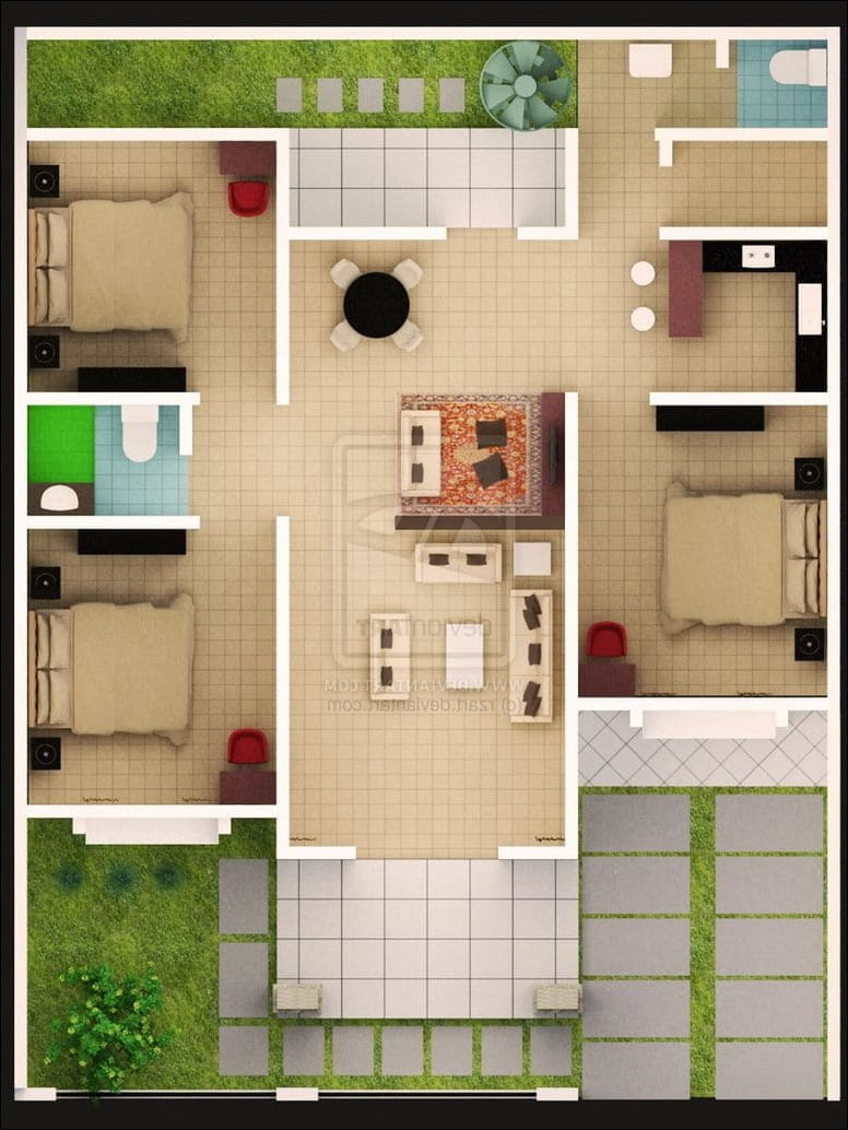Unik 21 Gambar Rumah Minimalis 3 Kamar 91 Dengan Tambahan Ide Desain Interior Untuk Desain Rumah untuk 21 Gambar Rumah Minimalis 3 Kamar