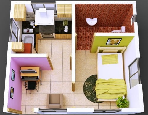 Anggun Desain Interior Rumah Kecil Sederhana 18 Dengan Tambahan Ide Dekorasi Rumah Kecil untuk Desain Interior Rumah Kecil Sederhana