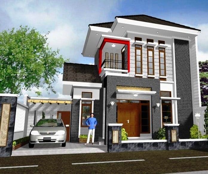 Anggun Desain Rumah Mewah Sederhana 2 Lantai 96 Renovasi Desain Rumah Gaya Ide Interior dengan Desain Rumah Mewah Sederhana 2 Lantai