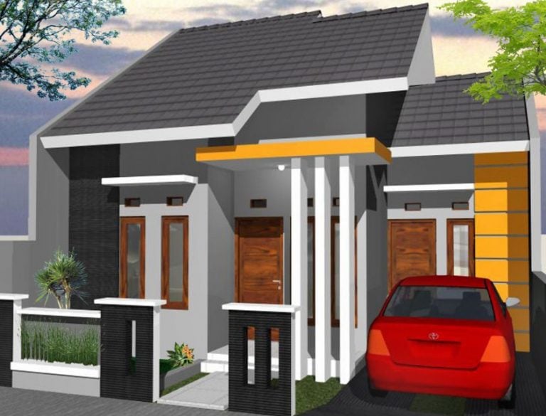 Desain Rumah Minimalis Bagian Depan