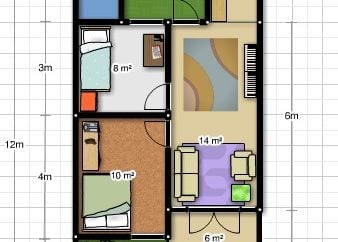 Bagus Desain Rumah Minimalis 6 X 12 14 Untuk Inspirasi Interior Rumah untuk Desain Rumah Minimalis 6 X 12