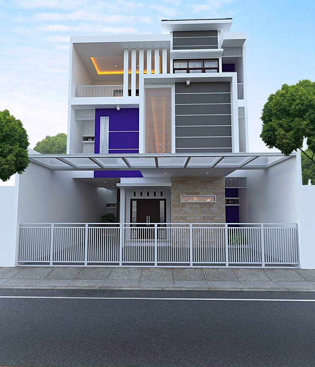 Bagus Desain Rumah Modern Sempit 63 Dengan Tambahan Perancangan Ide Dekorasi Rumah oleh Desain Rumah Modern Sempit