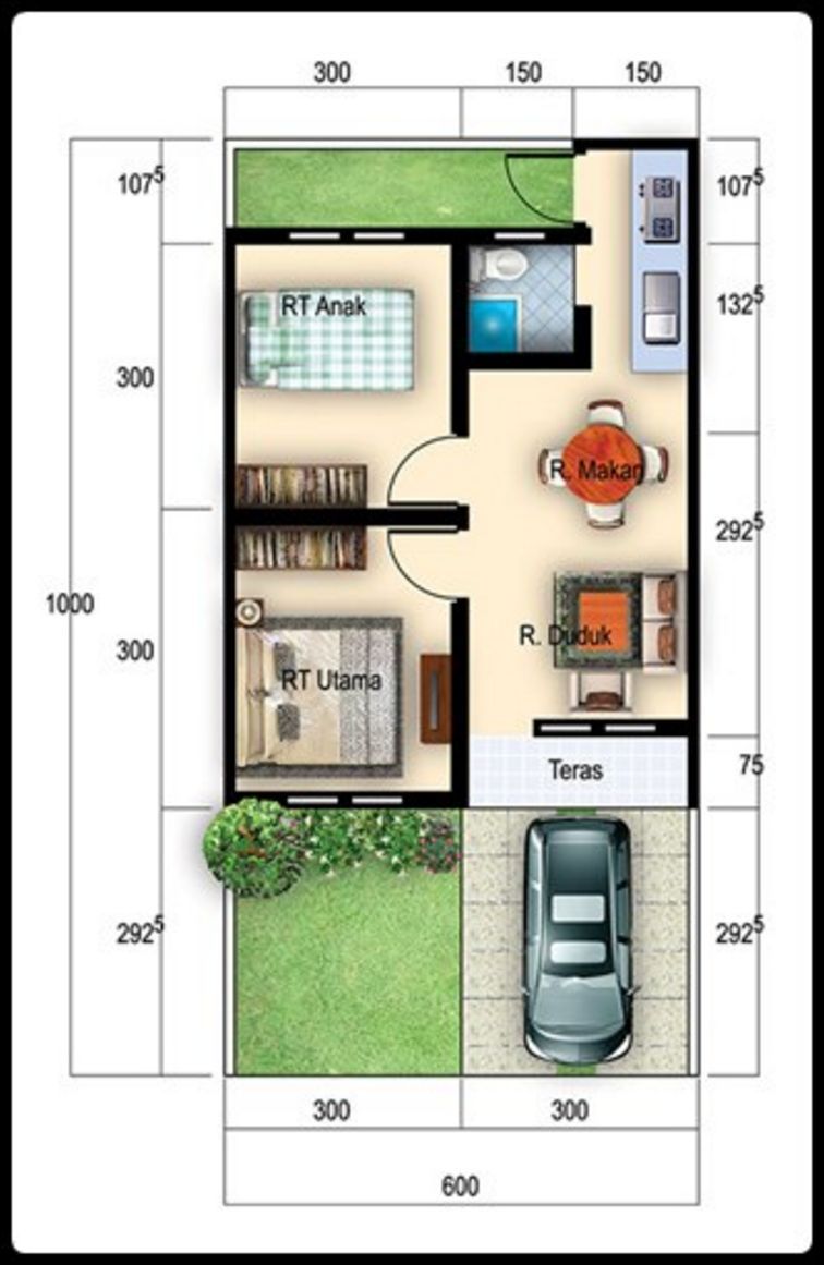 Besar Desain Rumah Sederhana 6x10 28 Ide Merombak Rumah oleh Desain Rumah Sederhana 6x10