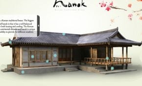 Minimalis Desain Rumah  Adat Korea  39 Bangun Dekorasi  Rumah  