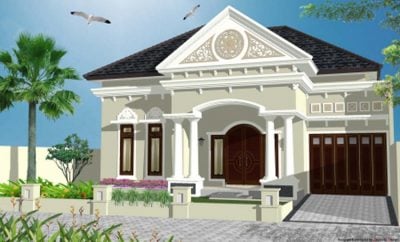 Cantik Desain Rumah Classic Modern 1 Lantai 19 Dalam Ide Desain Interior Untuk Desain Rumah untuk Desain Rumah Classic Modern 1 Lantai