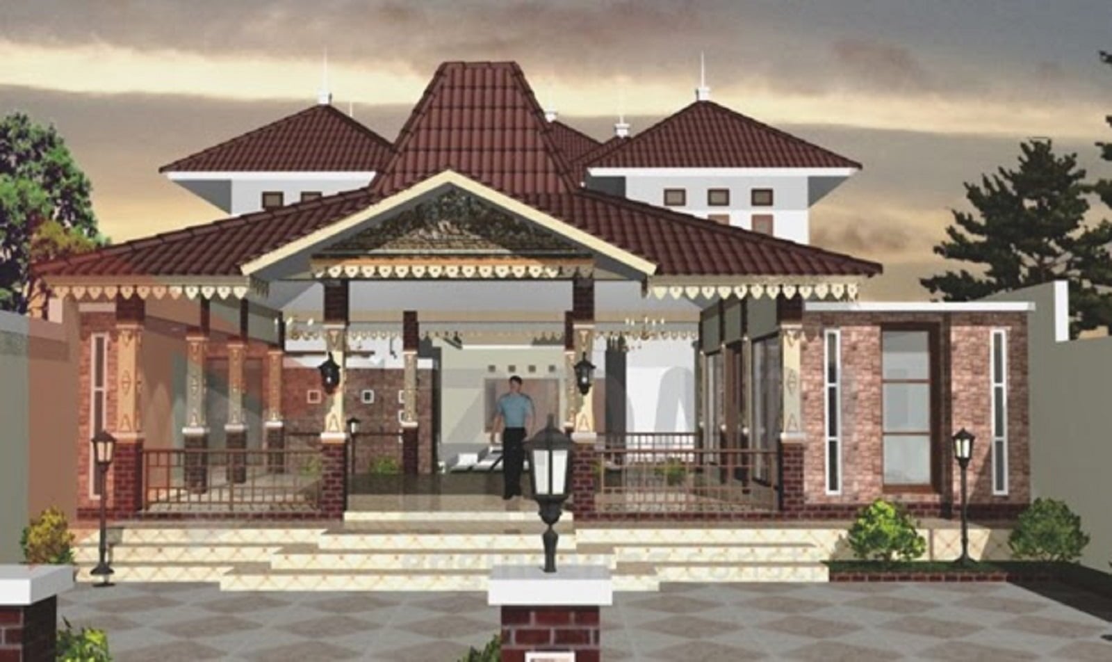 Cantik Desain Rumah Mewah Joglo 12 Untuk Desain Rumah Inspiratif untuk Desain Rumah Mewah Joglo