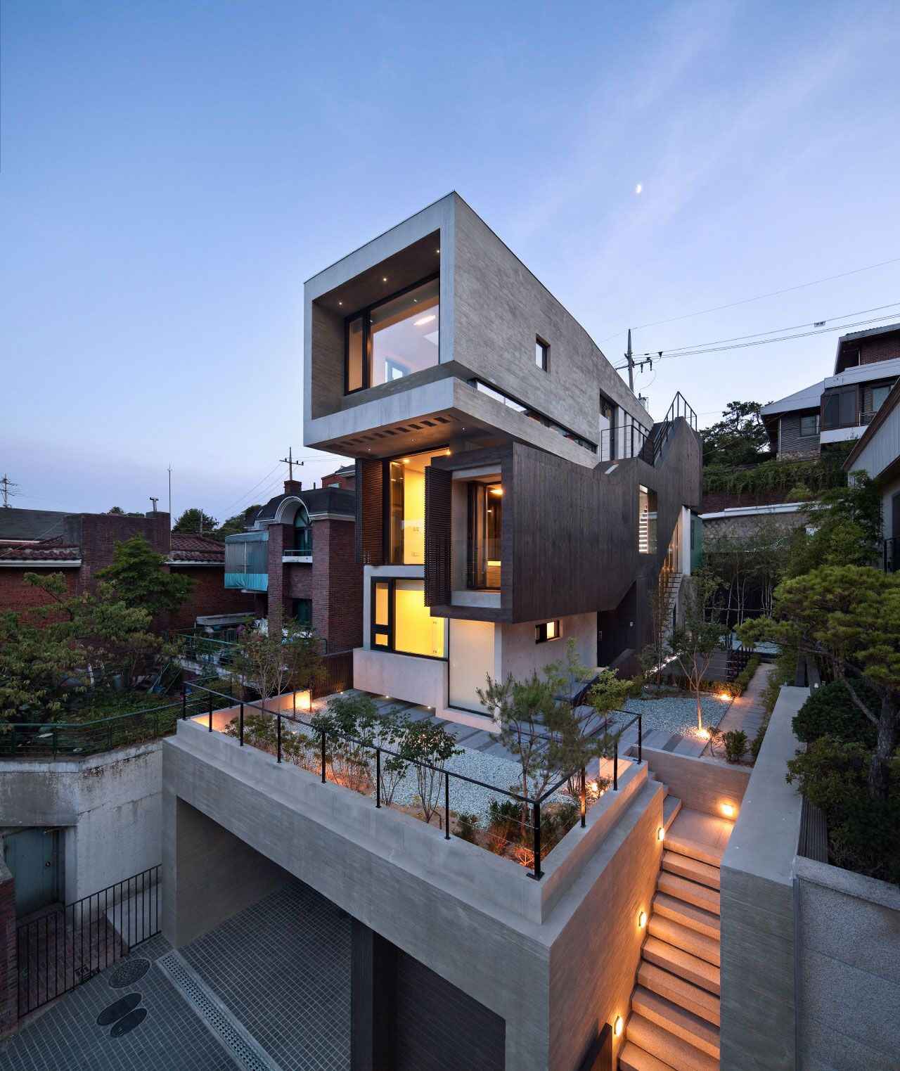 Cantik Desain Rumah Modern Korea 18 Tentang Ide Dekorasi Rumah