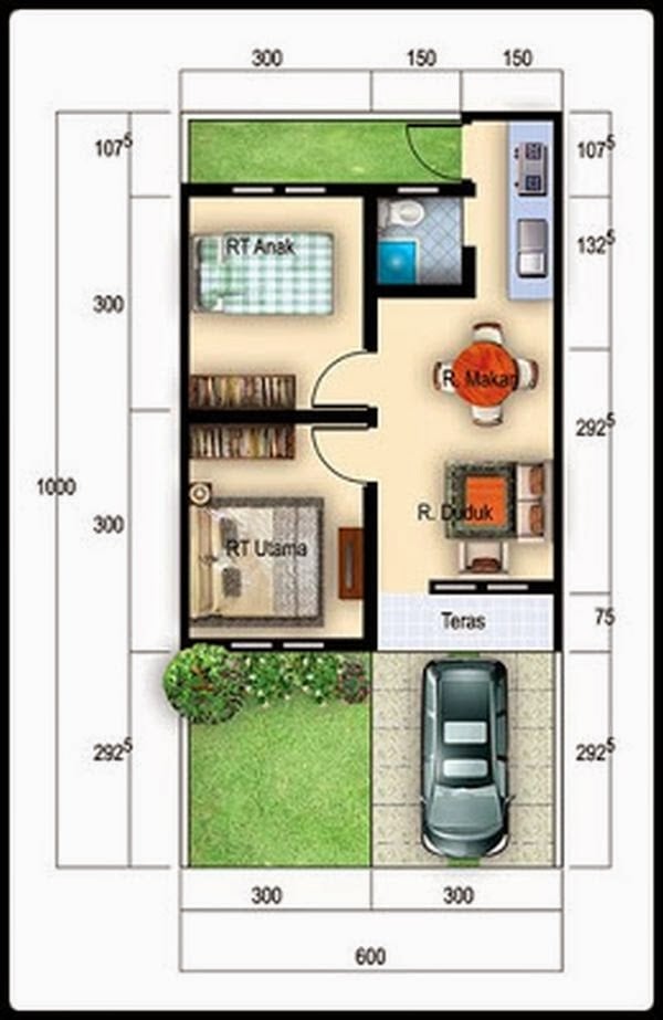 Cantik Desain Rumah Sederhana 36 71 Dengan Tambahan Inspirasi Interior Rumah dengan Desain Rumah Sederhana 36