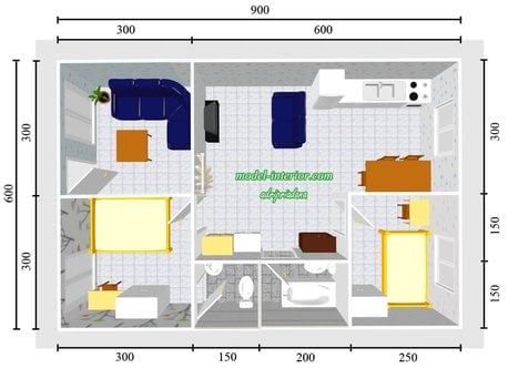 Cantik Desain Rumah Sederhana 6x9 91 Renovasi Inspirasi Dekorasi Rumah Kecil untuk Desain Rumah Sederhana 6x9