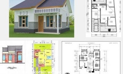 Denah Rumah  Sederhana  Ukuran  5x7  Home Desaign