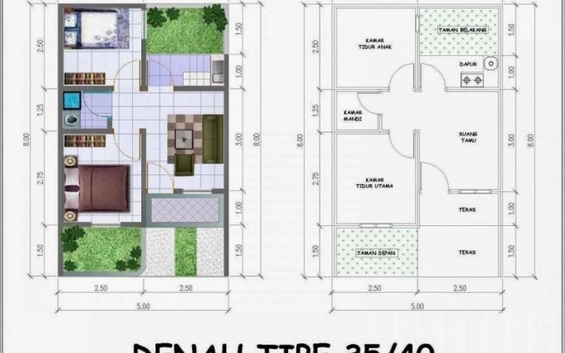 Cantik Desain Rumah Sederhana Ukuran 5x9 16 Di Inspirasi Interior Rumah dengan Desain Rumah Sederhana Ukuran 5x9