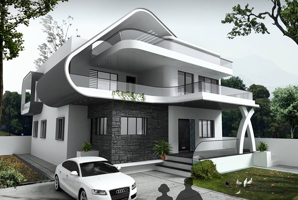  Foto  Desain Rumah  Mewah  Minimalis  Arcadia Desain