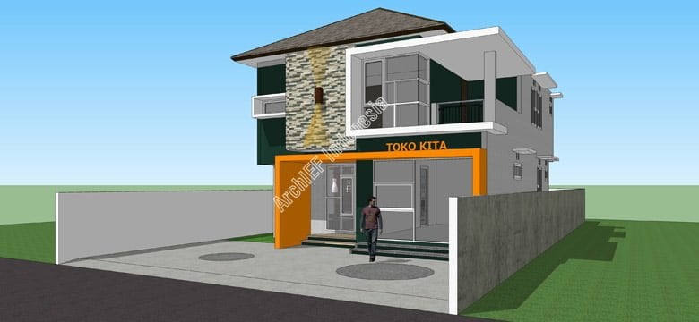 Cemerlang Desain Rumah Ada Tempat Usaha 69 Dengan Tambahan Ide Dekorasi Rumah oleh Desain Rumah Ada Tempat Usaha