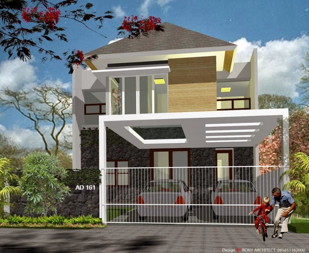 Desain Rumah Mewah 8x12