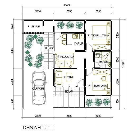 Epik Desain Rumah Sederhana 10 X 10 49 Dalam Ide Dekorasi Rumah Kecil dengan Desain Rumah Sederhana 10 X 10