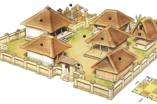 Epik Gambar Desain Rumah Adat Bali 45 Dalam Ide Desain Rumah untuk Gambar Desain Rumah Adat Bali