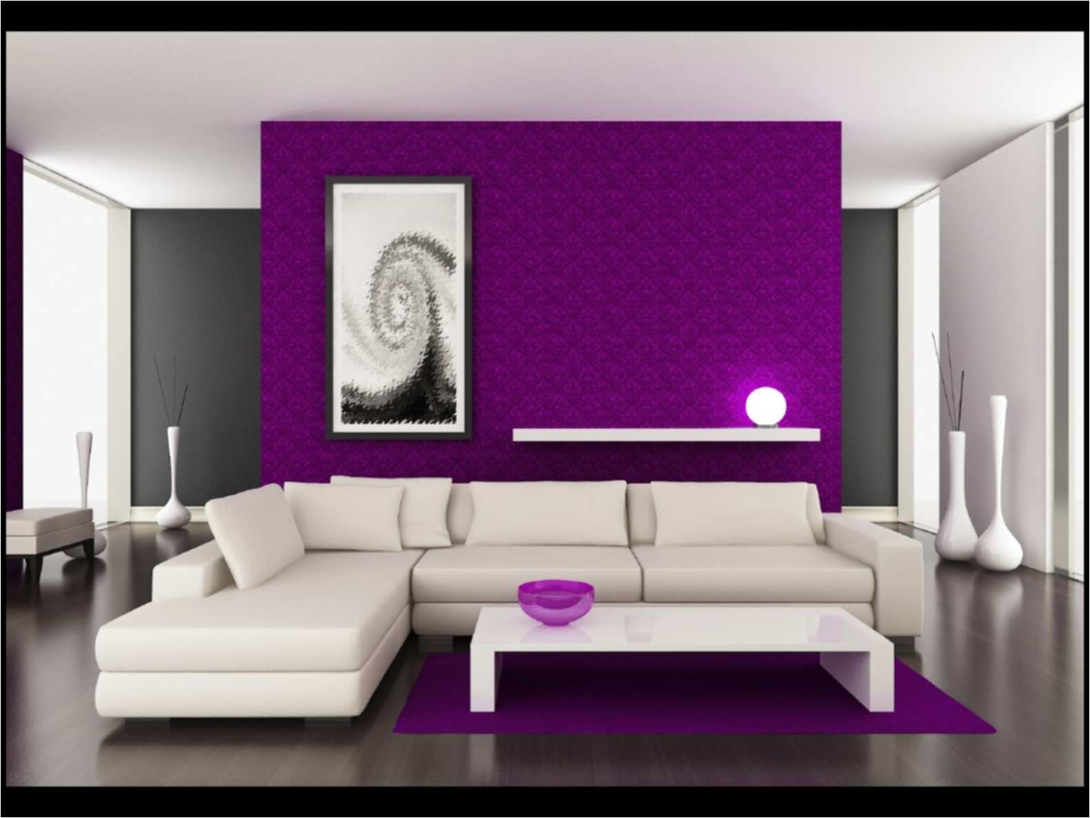 Fancy Desain Interior Rumah Warna Ungu 79 Ide Dekorasi Rumah dengan Desain Interior Rumah Warna Ungu