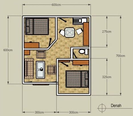 Fancy Desain Rumah Sederhana 6x6 93 Renovasi Ide Dekorasi Rumah dengan Desain Rumah Sederhana 6x6