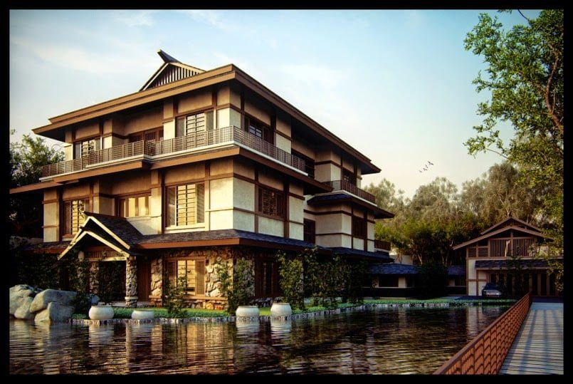 Fantastis Desain Rumah Mewah Jepang 76 Renovasi Perencanaan Desain Rumah dengan Desain Rumah Mewah Jepang