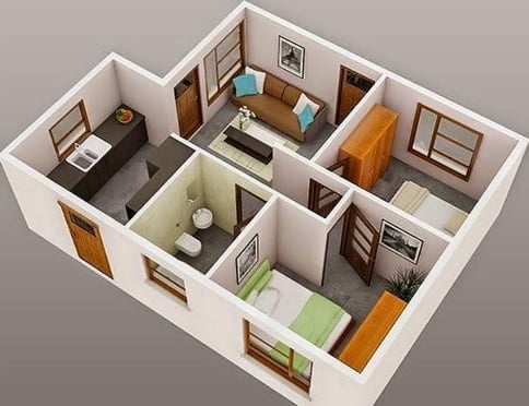 Fantastis Desain Rumah Modern Kamar 3 25 Bangun Merancang Inspirasi Rumah oleh Desain Rumah Modern Kamar 3