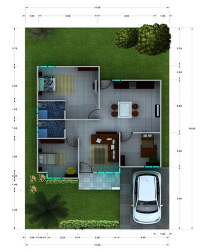 Hebat Desain Denah Rumah Kecil Modern 73 Di Ide Dekorasi Rumah dengan Desain Denah Rumah Kecil Modern