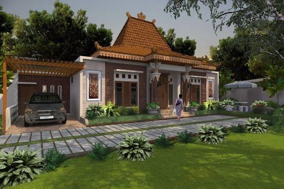 Hebat Desain Rumah Joglo Modern 1 Lantai 59 Dalam Ide Merombak Rumah oleh Desain Rumah Joglo Modern 1 Lantai