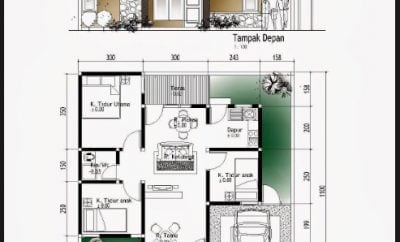 Hebat Desain Rumah Sederhana 3 Kamar Tidur 1 Lantai 71 Dengan Tambahan Perencana Dekorasi Rumah dengan Desain Rumah Sederhana 3 Kamar Tidur 1 Lantai