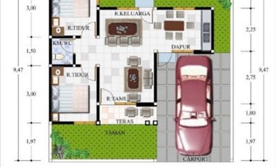 Hebat Desain Rumah Sederhana 9x10 80 Menciptakan Desain Dekorasi Mebel Rumah dengan Desain Rumah Sederhana 9x10