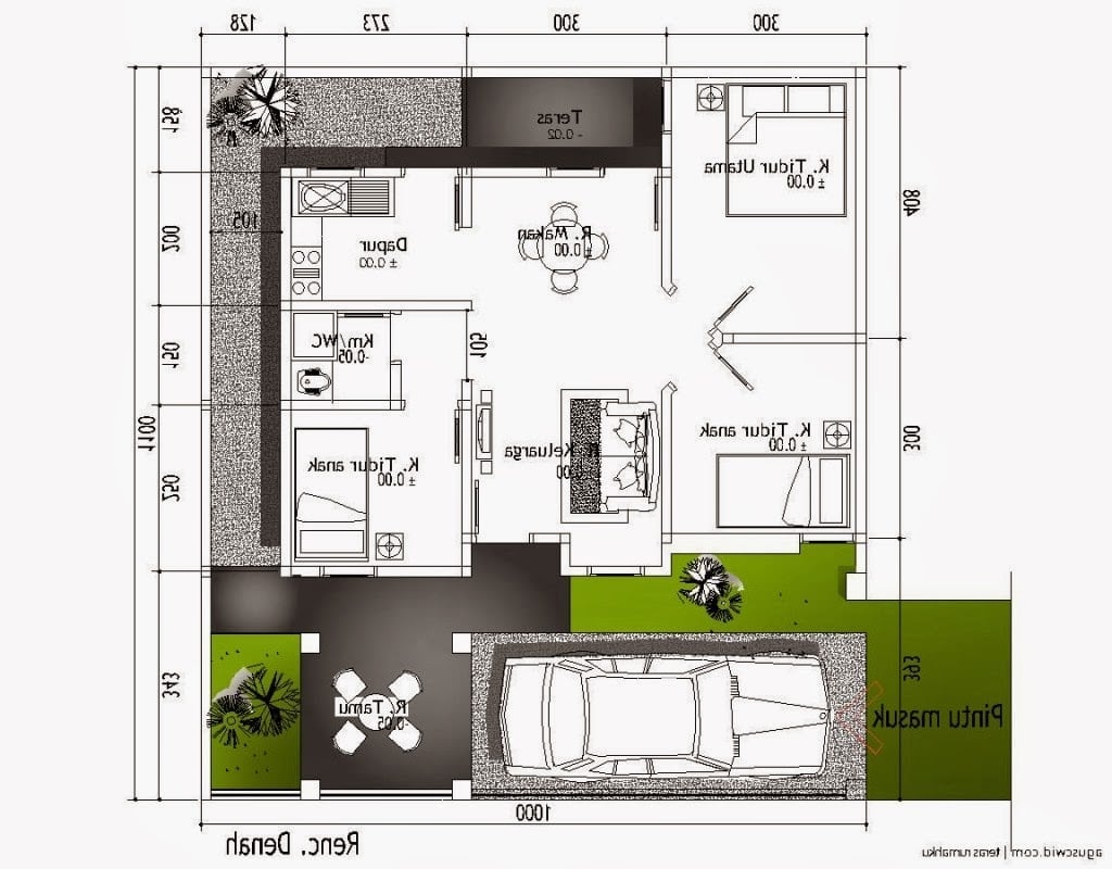 Desain Rumah Sederhana Minimalis 6x10 Arcadia Design Architect