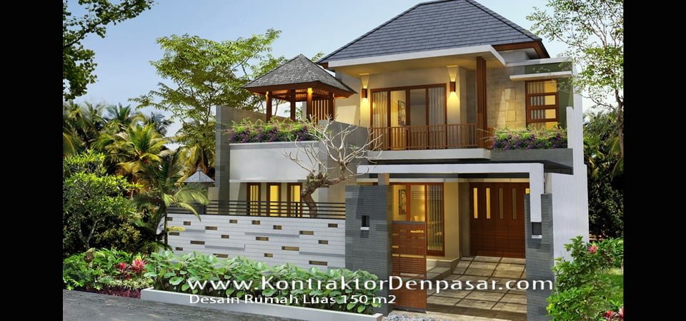  Desain Rumah Modern Luas Arcadia Desain 