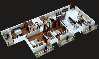 Imut Desain Rumah Modern Persegi Panjang 81 Tentang Inspirasi Dekorasi Rumah Kecil dengan Desain Rumah Modern Persegi Panjang