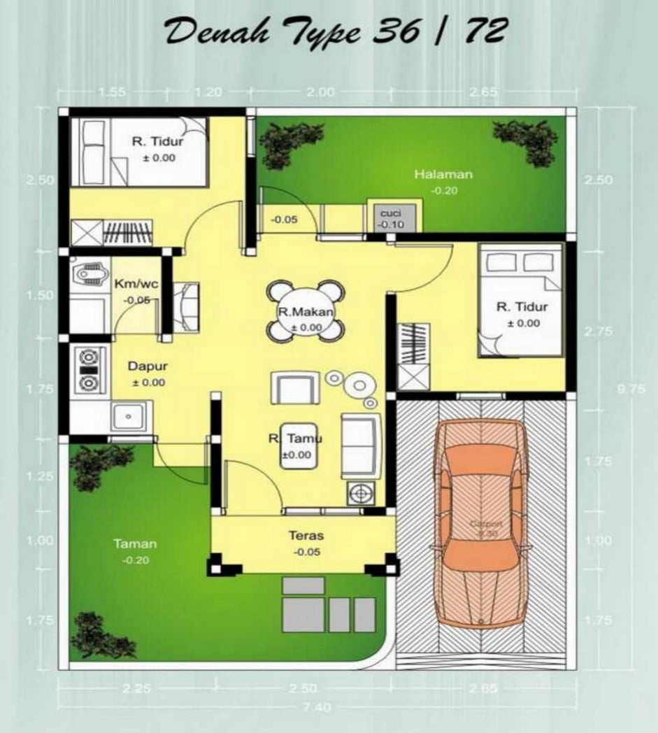 Kemewahan Desain Rumah Modern Luas Tanah 72 69 Renovasi Perancangan Ide Dekorasi Rumah Oleh Desain Rumah Modern Luas Tanah 72 Arcadia Design Architect