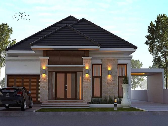Kemewahan Desain Rumah Sederhana Satu Lantai 76 Bangun Ide Dekorasi Rumah dengan Desain Rumah Sederhana Satu Lantai